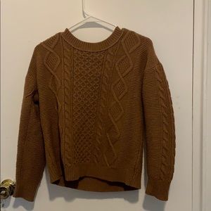 J.Crew size small cable knit sweater